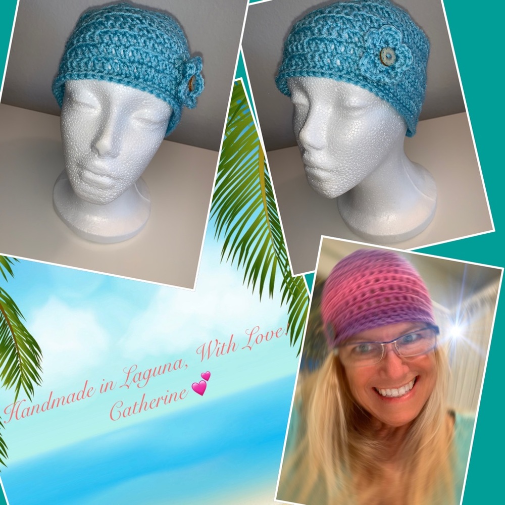 Beanies Handmade in the Salty Air of Laguna Beach!
